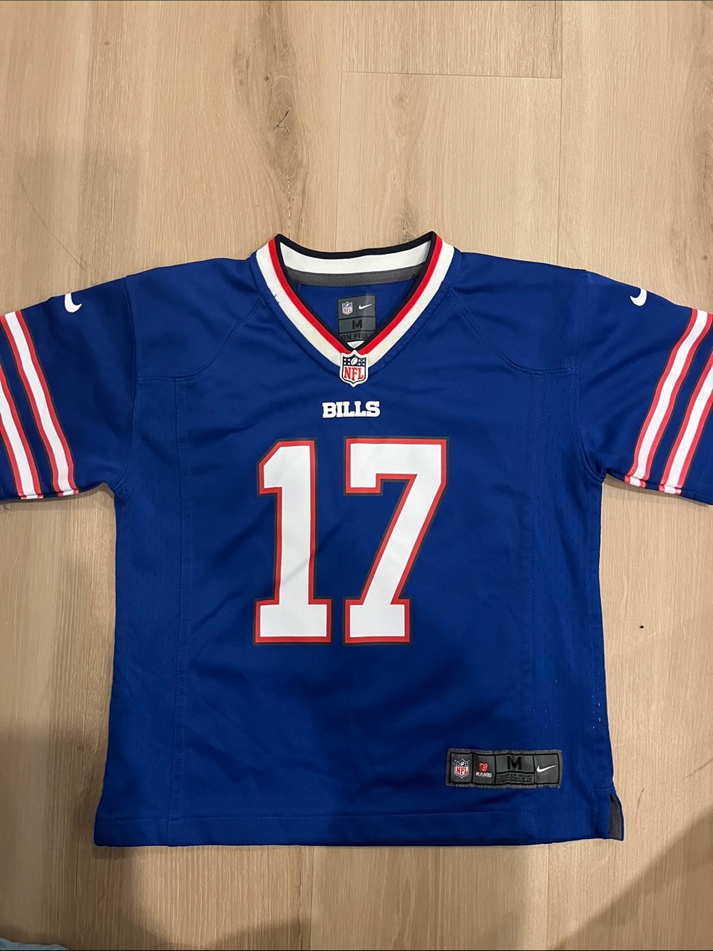 Nike Kids Blue Buffalo Bills Josh Allen #17 Jersey
